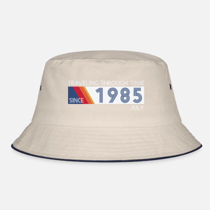 Funny Zeitreise Geburtstags Design July 1985 Bucket Hat