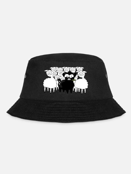 Schwarzes Schwein - Bucket Hat - Schwarz