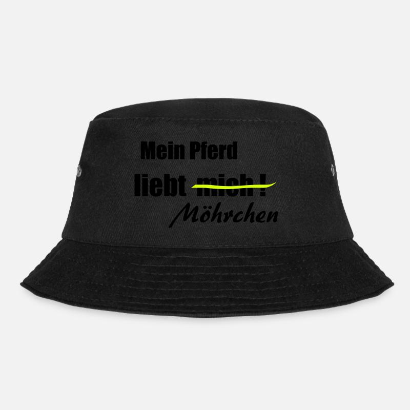 Möhrchen - Bucket Hat - Schwarz