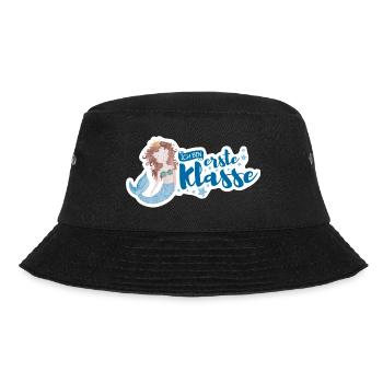 erste Klasse Meerjungfrau - Bucket Hat - Schwarz - Vorne - Lela (165cm)