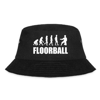 Floorball Goalkeeper - Bucket Hat - Schwarz - Vorne - Lela (165cm)