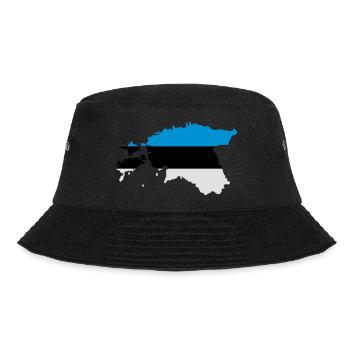 Estland - Bucket Hat - Schwarz - Vorne - Lela (165cm)