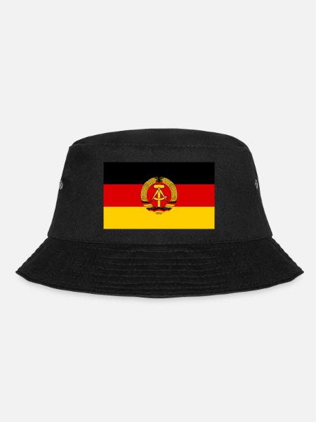 Drapeau de la RDA - Bob - noir