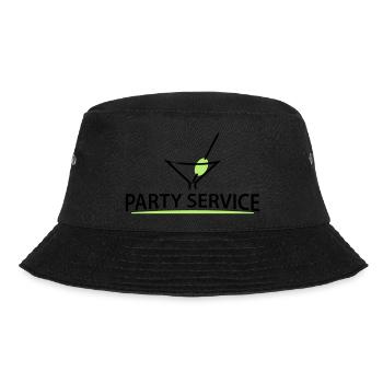 party service (d, 2c) - Bucket Hat - Schwarz - Vorne - Lela (165cm)