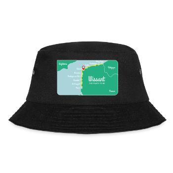 MAP WISSANT - Bucket Hat - black - Front - Lela (165cm)