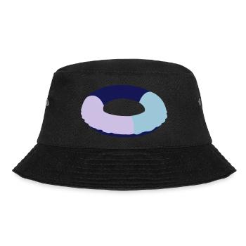 schwimmring - Bucket Hat - Schwarz - Vorne - Lela (165cm)