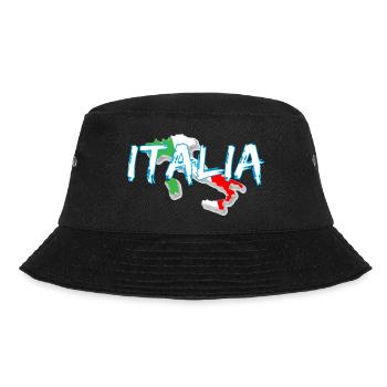 Italy Edo white boot - Bucket Hat - black - Front - Lela (165cm)