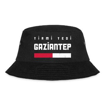 Gaziantep 27 Turkey Turkiye Gift Holiday TR - Bucket Hat - black - Front - Lela (165cm)