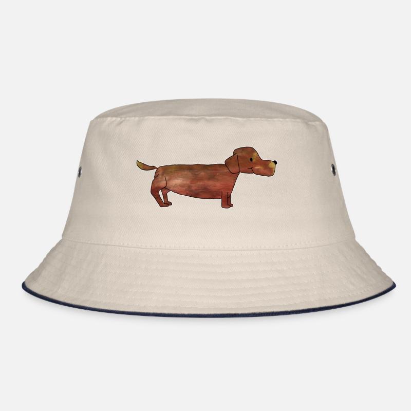 Dackel, Dachshund Bucket Hat