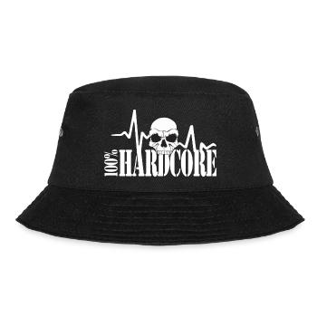 100% harter Kern - Bucket Hat - Schwarz - Vorne - Lela (165cm)