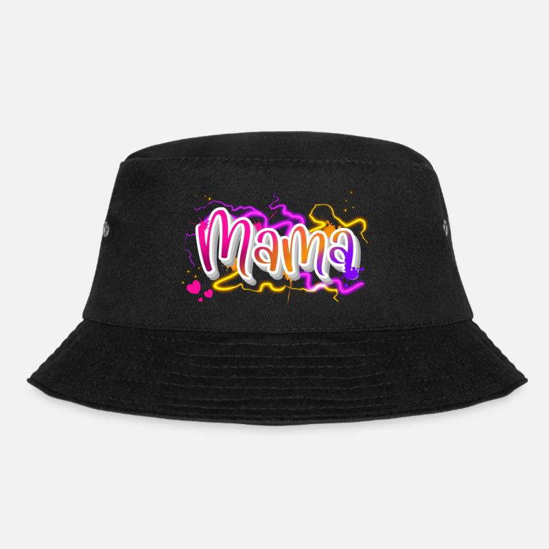 Mama - Bucket Hat - Schwarz