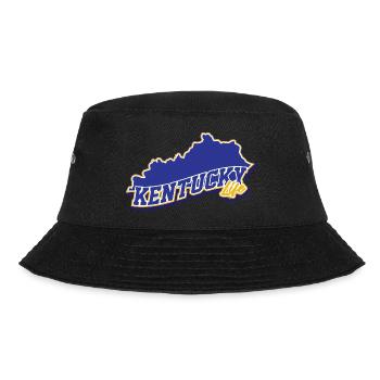 USA Amerika Leben in Kentucky - Bucket Hat - Schwarz - Vorne - Lela (165cm)
