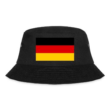 Germany flag - Bucket Hat - Schwarz - Vorne - Lela (165cm)