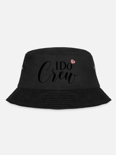 I Do Crew - Bucket Hat - Schwarz