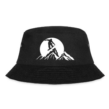 Snowboard Snowboarder - Bucket Hat - Schwarz - Vorne - Lela (165cm)