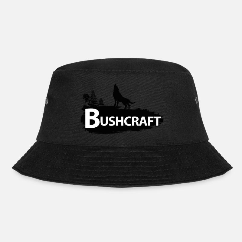 Bushcraft - Bucket Hat - Schwarz