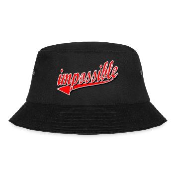 impossible unmöglich dieb bandit gym training cap - Bucket Hat - Schwarz - Vorne - Lela (165cm)