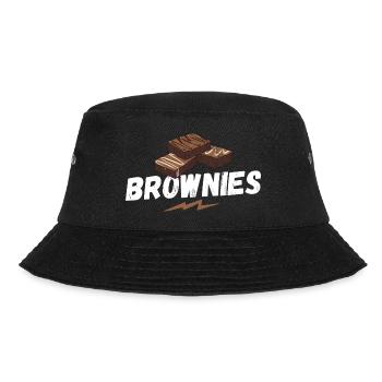 Brownies, Baking, Sheet Cake, Brownies Fan - Bucket Hat - black - Front - Lela (165cm)