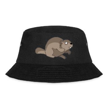 Biber - Bucket Hat - Schwarz - Vorne - Lela (165cm)