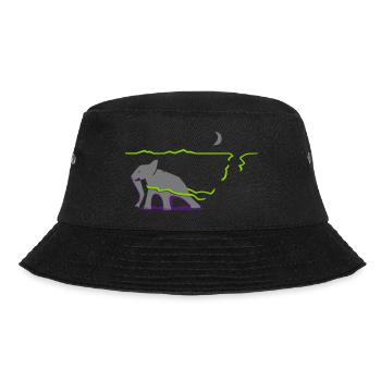 There is still something behind the horizon. - Bucket Hat - black - Front - Lela (165cm)