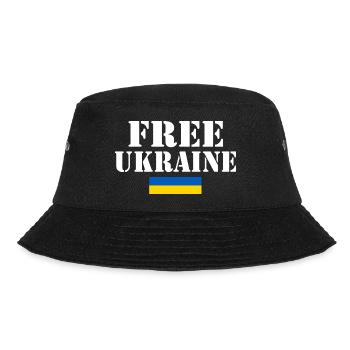 Free ukraine - Bucket Hat - black - Front - Lela (165cm)