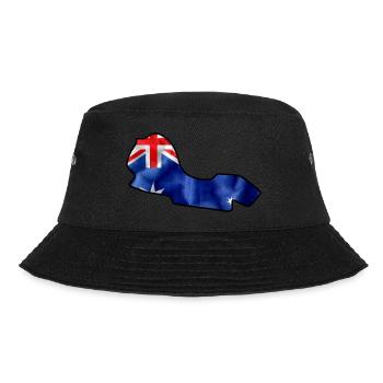 Piste de course australienne avec drapeau - Bob - noir - Devant - Lela (165cm)