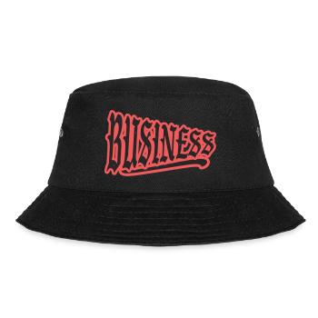 business influencer money firma boss chef - Bucket Hat - Schwarz - Vorne - Lela (165cm)