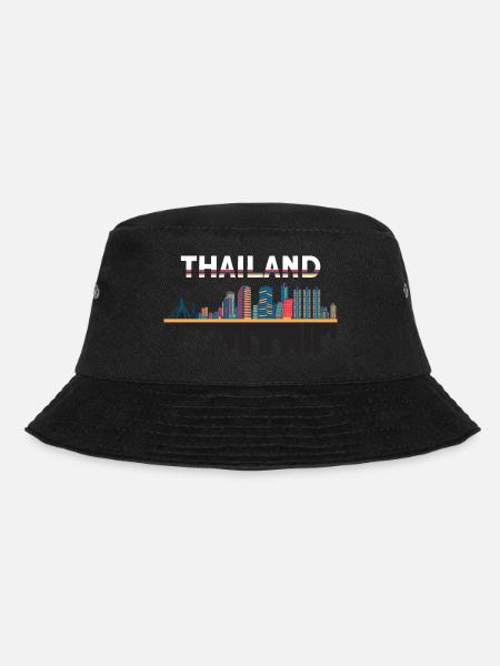 Thailand - Bucket Hat - Schwarz