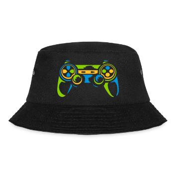 Colorful Controller Retro Console - Bucket Hat - black - Front - Lela (165cm)