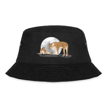 Famille lions - Bob - noir - Devant - Lela (165cm)