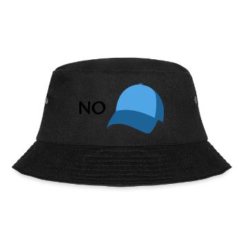 no cap - Bucket Hat - Schwarz - Vorne - Lela (165cm)