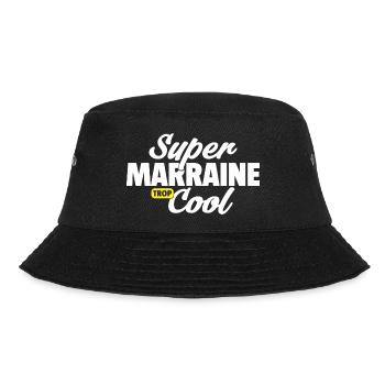Super marraine cool / humour marraine - Bob - noir - Devant - Lela (165cm)