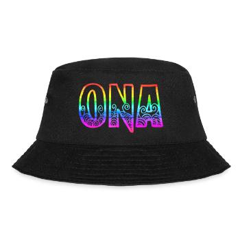 ona rs rainbow - Bucket Hat - black - Front - Lela (165cm)