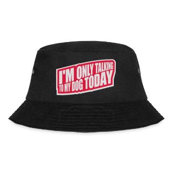 only talking to dog - Bucket Hat - black - Front - Lela (165cm)
