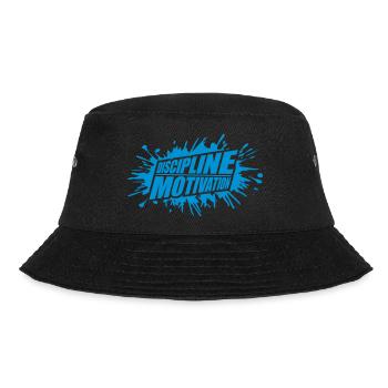 discipline over motivation quote - Bucket Hat - black - Front - Lela (165cm)