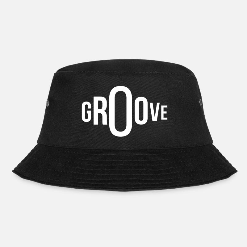Groove, Groover, Musikfächer - Bucket Hat - Schwarz
