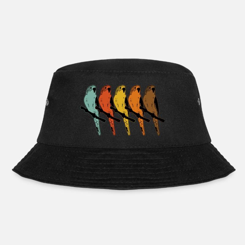 Budgerigar Perruche Oiseau Cadeau pour animaux de compagnie - Bob - noir