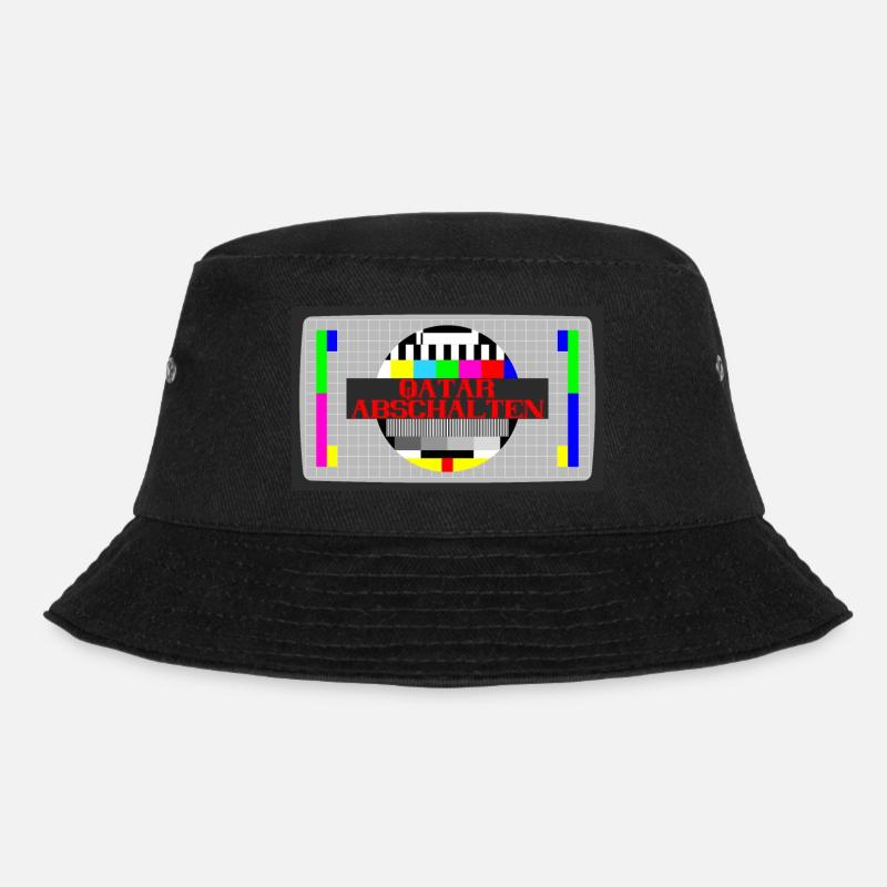 BOYKOTT KATAR QATAR ABSCHALTEN - Bucket Hat - Schwarz