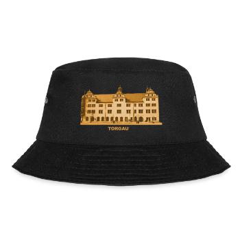 Torgau Rathaus Elbe Sachsen Nordsachsen - Bucket Hat - Schwarz - Vorne - Lela (165cm)