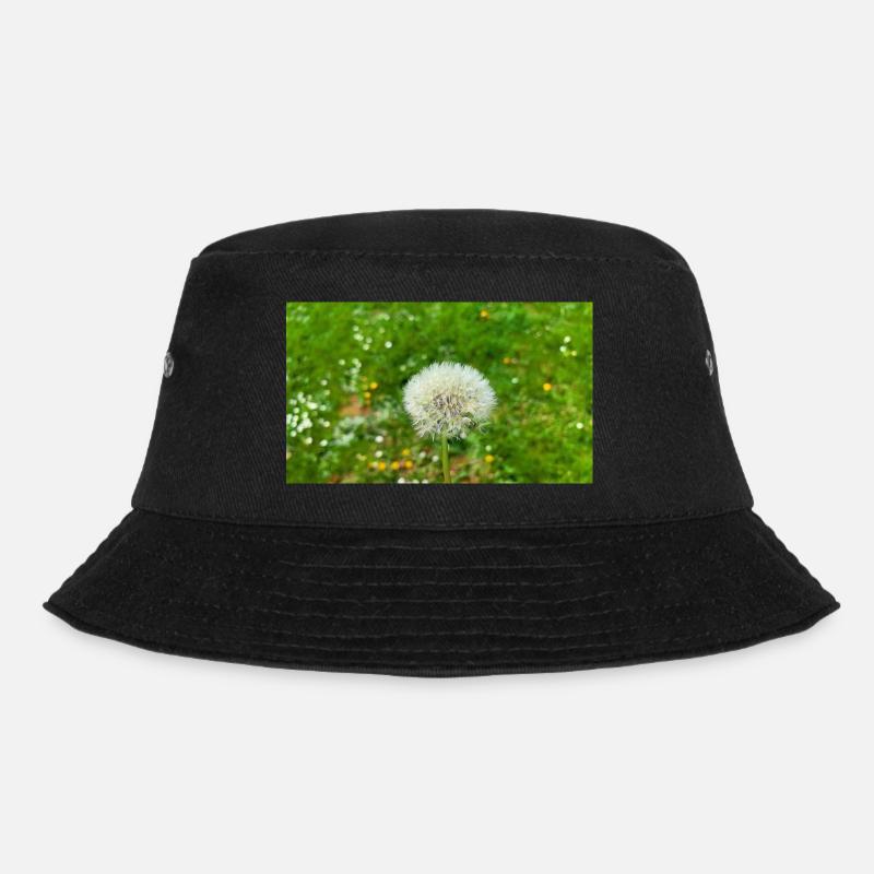 Dandelion - Bucket Hat - black