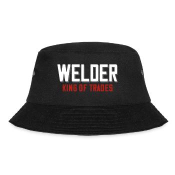 Welder saying for proud metal workers and - Bucket Hat - black - Front - Lela (165cm)