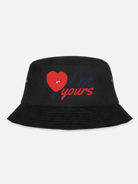 i am yours - ich gehöre dir - Bucket Hat - Schwarz
