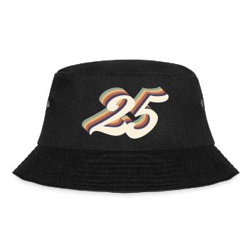 25th anniversary vintage - Bucket Hat - black - Front - Lela (165cm)