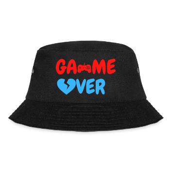 Game Over - Bucket Hat - Schwarz - Vorne - Lela (165cm)