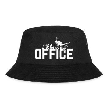 Apnoetaucher Freitaucher Taucher - Bucket Hat - Schwarz - Vorne - Lela (165cm)