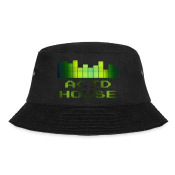 Acid House - Bucket Hat - black - Front - Lela (165cm)