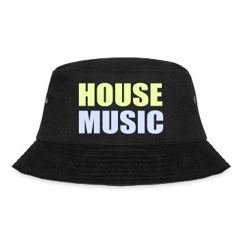 House music - Bucket Hat - black - Front - Lela (165cm)