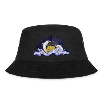 Dolphins - Bucket Hat - black - Front - Lela (165cm)