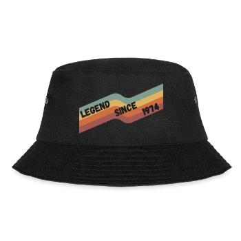 1974 - Bucket Hat - black - Front - Lela (165cm)