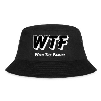 WTF - With the Family - Bucket Hat - black - Front - Lela (165cm)